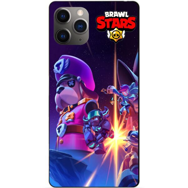 

Силиконовый бампер чехол Candy для Iphone 11 Pro с рисунком Бравл Старс Космоопера старр