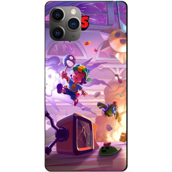 

Силиконовый бампер чехол Candy для Iphone 11 Pro с рисунком Бравл Старс Парк старр Сэнди