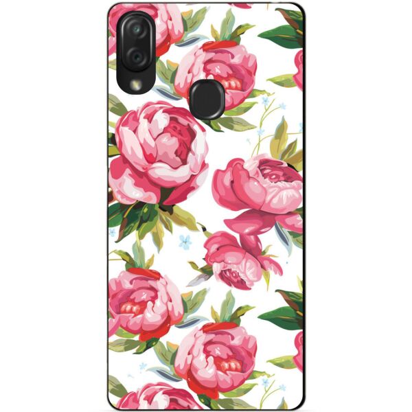 

Чехол силиконовый Candy для ZTE Blade V10 с рисунком Пионы