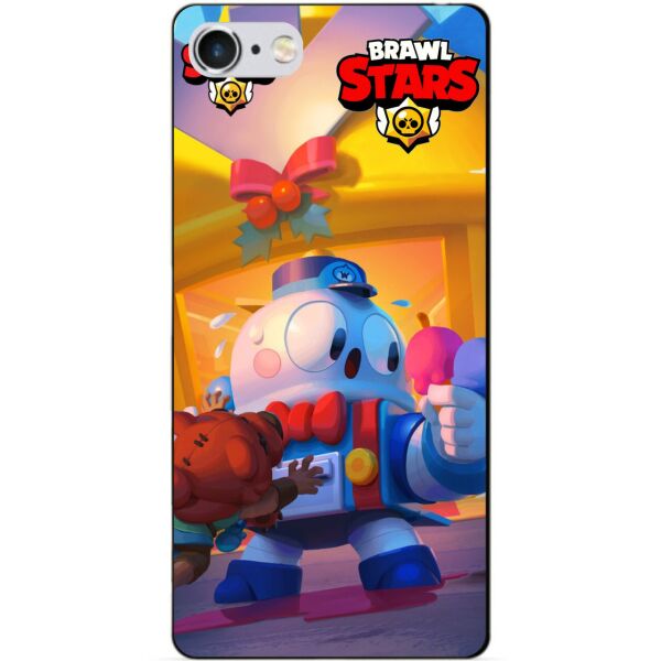 

Силиконовый бампер чехол Candy для Iphone 5s Бравл Старс Веселые каникулы Лу