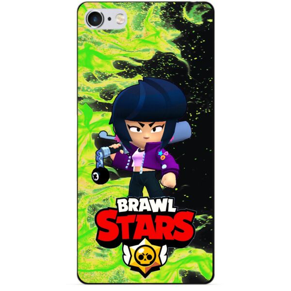 

Силиконовый бампер чехол Candy для Iphone 5s с Героем Brawl Stars Биби