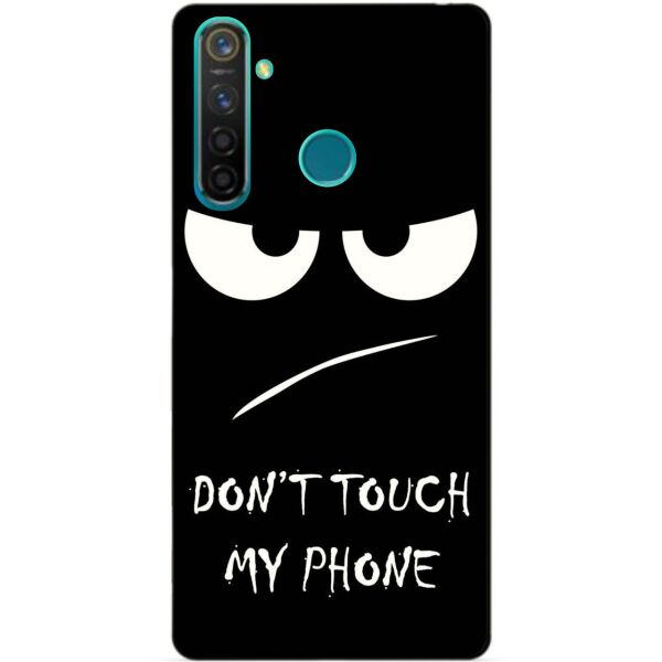 

Силиконовый чехол бампер Candy для Realme 5 Pro с рисунком Глаза