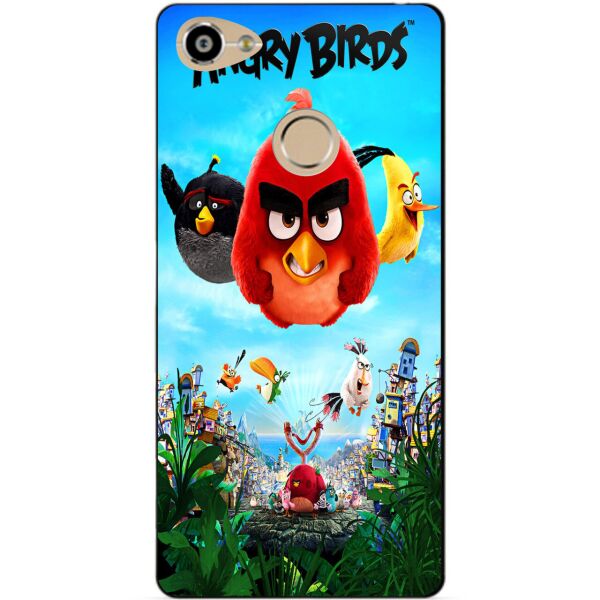 

Силиконовый бампер чехол Candy для ZTE Blade A6 с рисунком Angri Birds