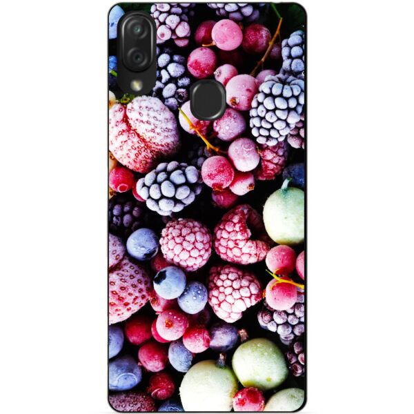 

Чехол силиконовый Candy для ZTE Blade V10 с рисунком Ягоды Ice