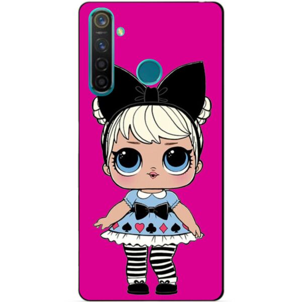 

Силиконовый чехол бампер Candy для Realme 5 Pro с рисунком Кукла Lol