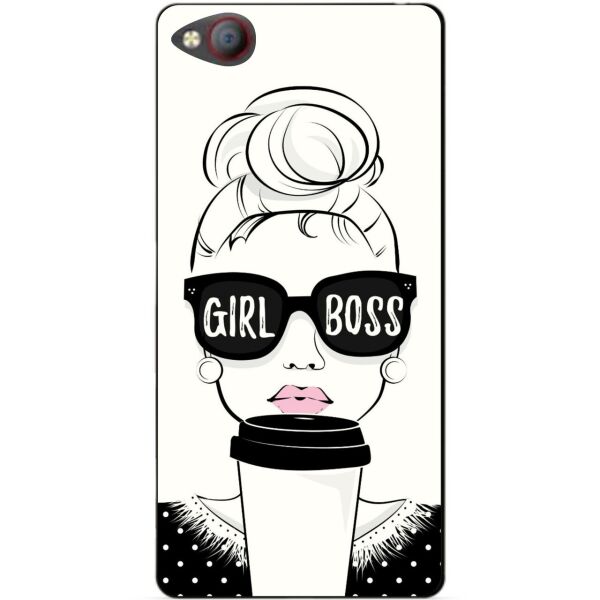 

Чехол силиконовый Candy для ZTE Nubia M2 Lite с рисунком Girl Boss
