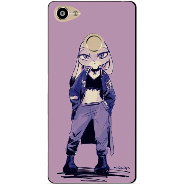 

Силиконовый бампер чехол Candy для ZTE Blade A6 с рисунком Джуди