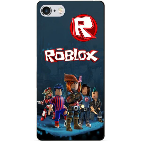 

Силиконовый бампер чехол Candy для Iphone 5s с рисунком Roblox