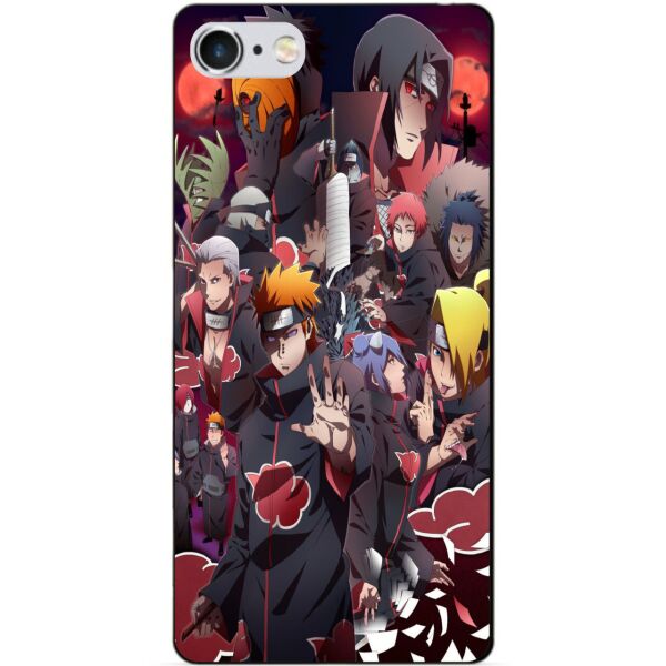 

Силиконовый бампер чехол Candy для Iphone 5s с рисунком Наруто