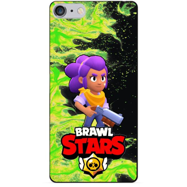 

Силиконовый бампер чехол Candy для Iphone 6 Plus с Героем Brawl Stars Шелли