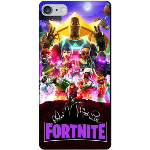 

Силиконовый бампер чехол Candy для Iphone 6 Plus с рисунком Fortnite Фортнайт