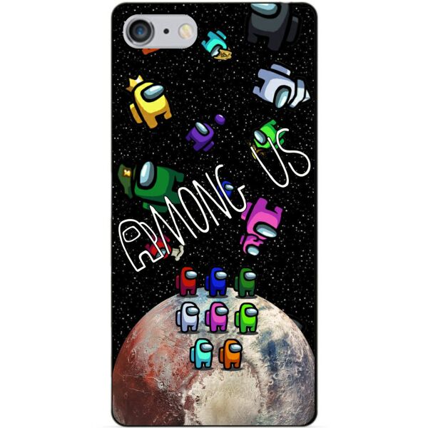 

Силиконовый бампер чехол Candy для Iphone 6 Plus с рисунком Амонг Ас