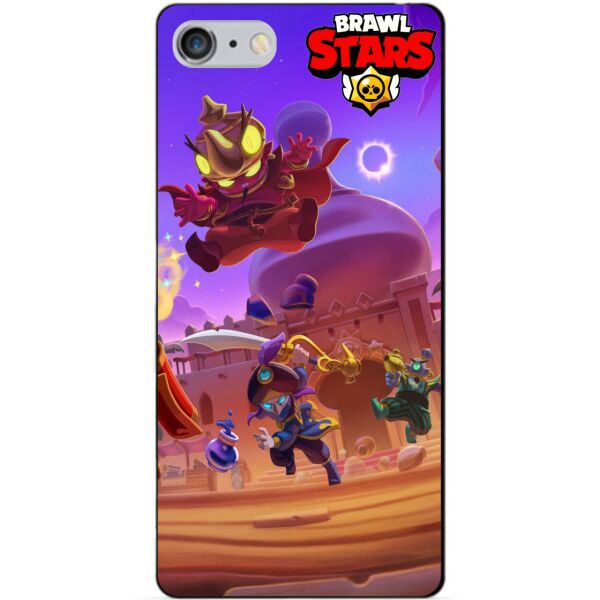 

Силиконовый бампер чехол Candy для Iphone 6 Plus с рисунком Бравл Старс Базар Тары Джин