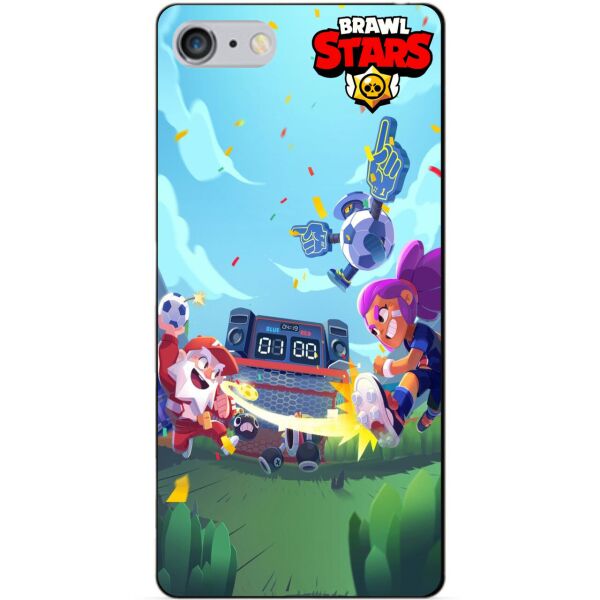 

Силиконовый бампер чехол Candy для Iphone 6 Plus с рисунком Бравл Старс Броулбол