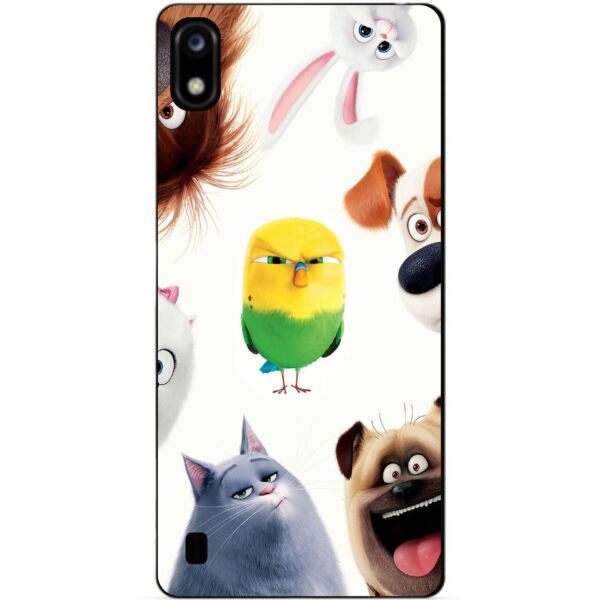 

Силиконовый бампер чехол Candy для ZTE Blade A7 с рисунком Тайная Жизнь Домашних Животных