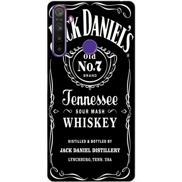 

Силиконовый чехол бампер Candy для Realme 5 с рисунком Jack Daniels