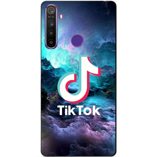 

Силиконовый чехол бампер Candy для Realme 5 с рисунком Tik Tok