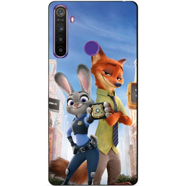

Силиконовый чехол бампер Candy для Realme 5 с рисунком Джуди Зверополис