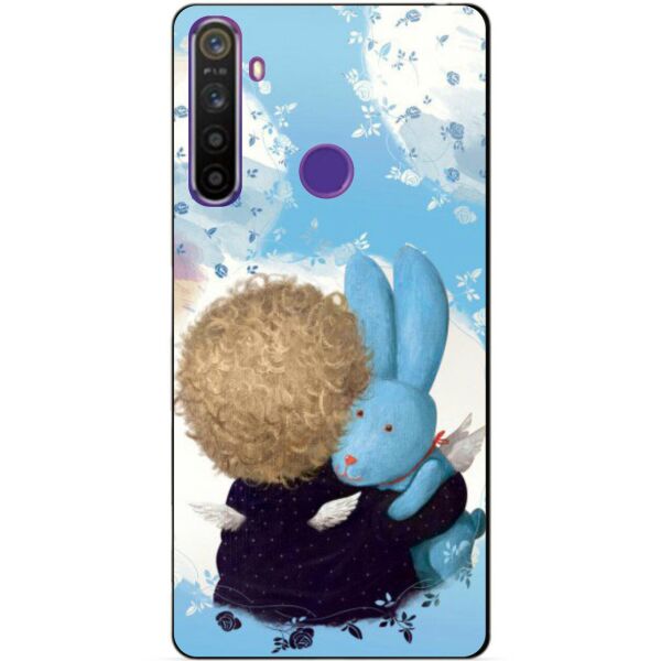 

Силиконовый чехол бампер Candy для Realme 5 с рисунком Зайка Гапчинская