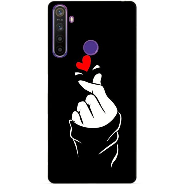 

Силиконовый чехол бампер Candy для Realme 5 с рисунком Знак любви