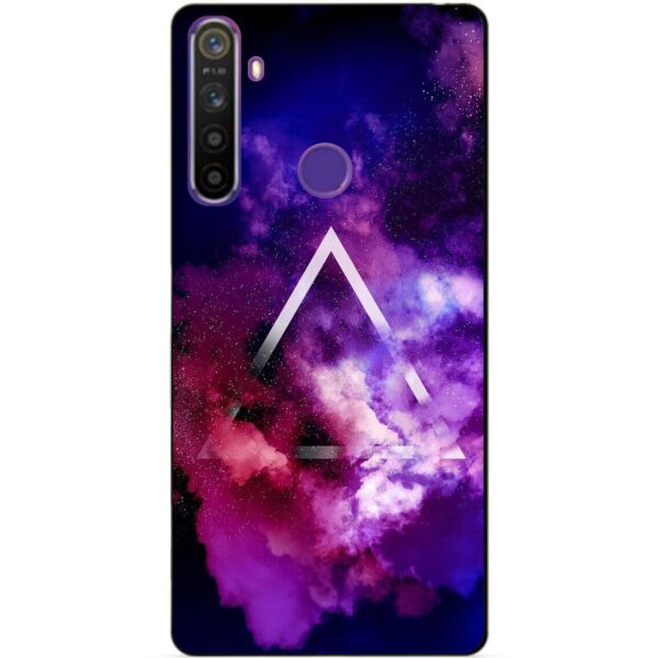 

Силиконовый чехол бампер Candy для Realme 5 с рисунком Космос