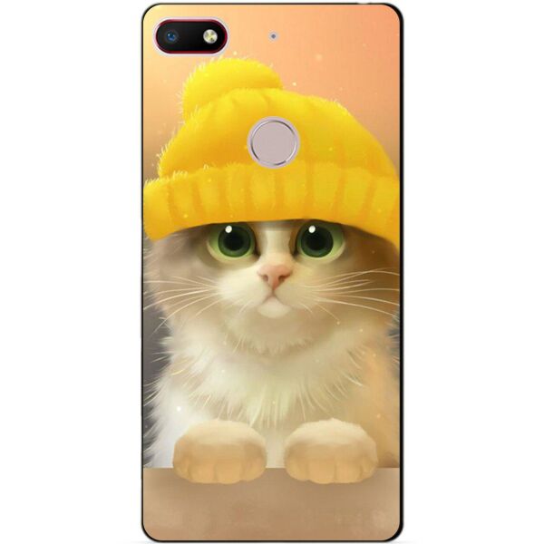 

Чехол силиконовый Candy для ZTE Nubia V18 с рисунком Котик