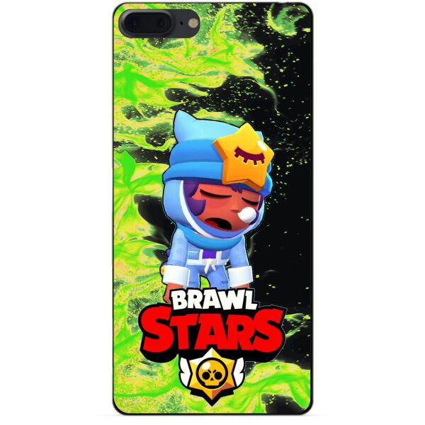 

Силиконовый бампер чехол Candy для Iphone 7 Plus с Героем Brawl Stars Сонный Сэнди