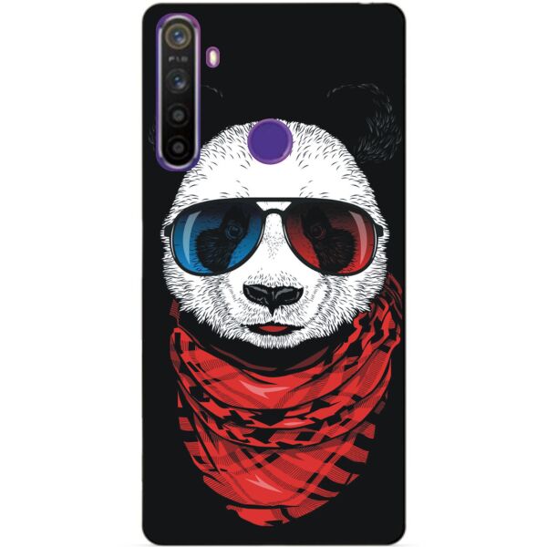 

Силиконовый чехол бампер Candy для Realme 5 с рисунком Панда