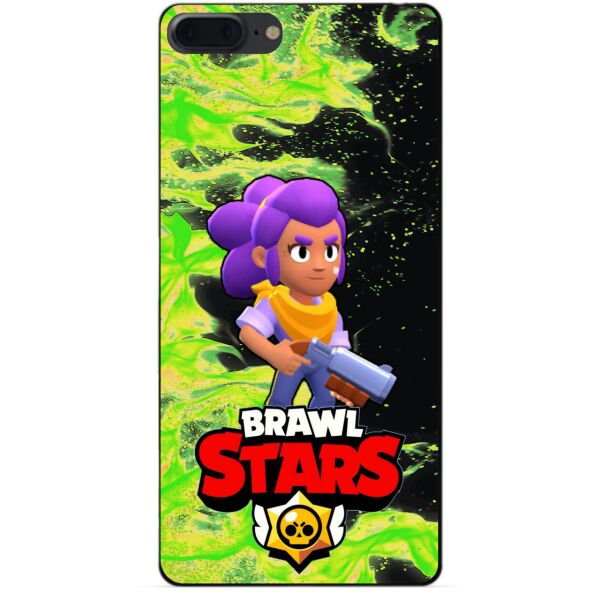 

Силиконовый бампер чехол Candy для Iphone 7 Plus с Героем Brawl Stars Шелли
