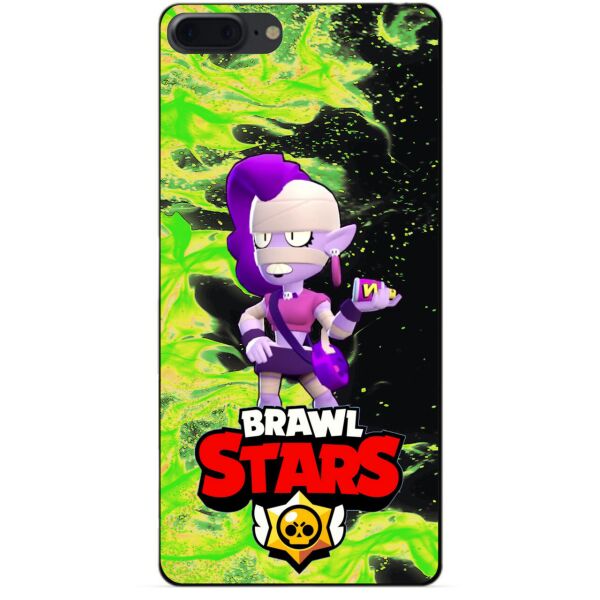 

Силиконовый бампер чехол Candy для Iphone 7 Plus с Героем Brawl Stars Эмз