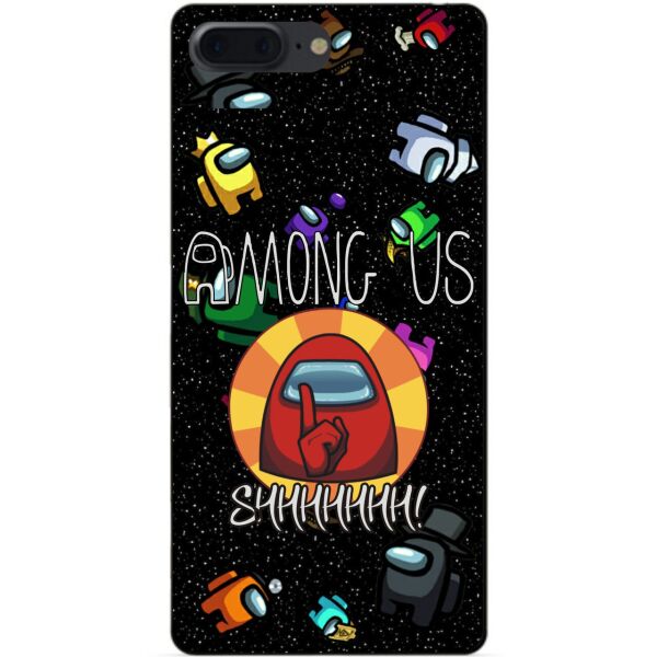 

Силиконовый бампер чехол Candy для Iphone 7 Plus с рисунком Among Us
