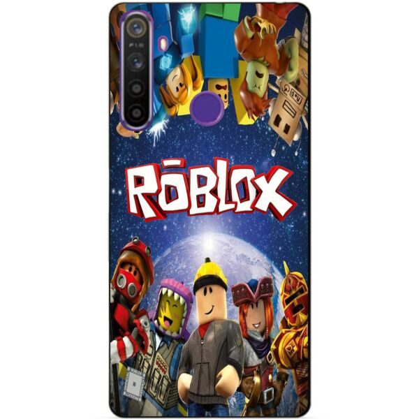 

Силиконовый чехол бампер Candy для Realme 5 с рисунком Роблокс