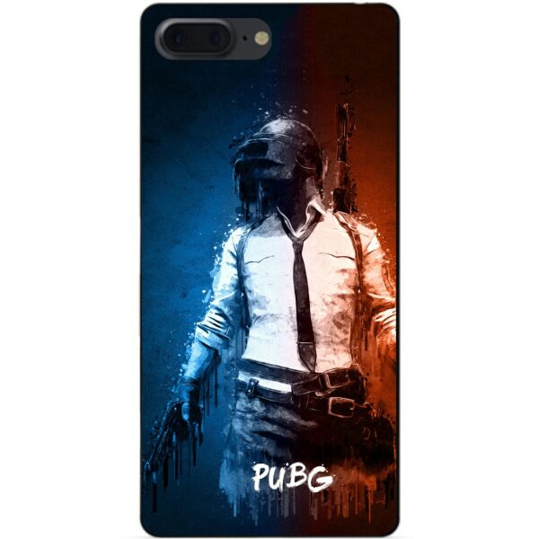 

Силиконовый бампер чехол Candy для Iphone 7 Plus с рисунком PUBG