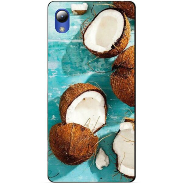 

Силиконовый бампер чехол Candy для ZTE Blade L8 с рисунком Кокосы
