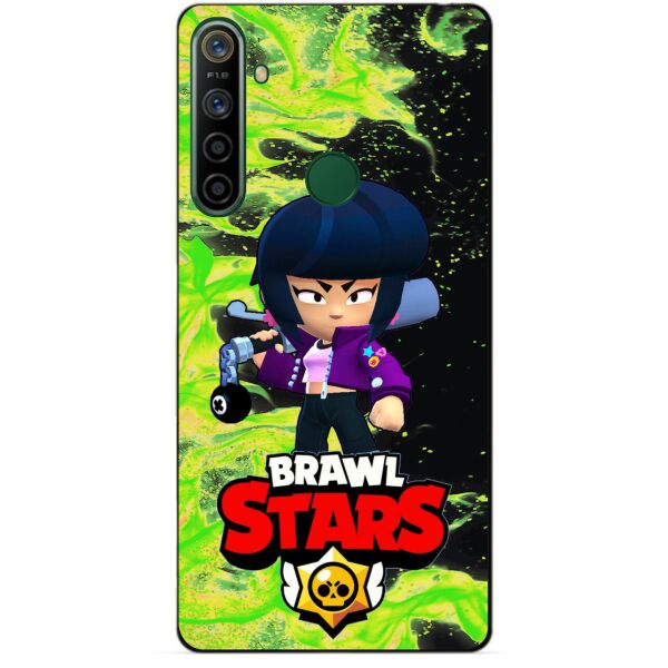 

Силиконовый чехол бампер Candy для Realme 5i с Героем Brawl Stars Биби