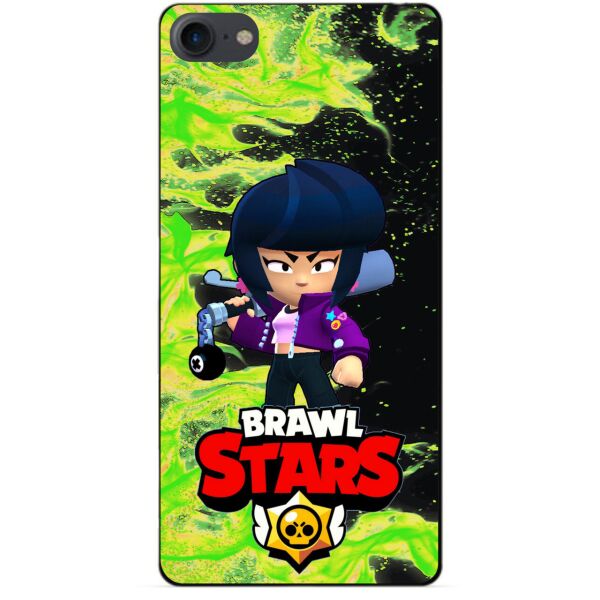 

Силиконовый бампер чехол Candy для Iphone 7 с Героем Brawl Stars Биби