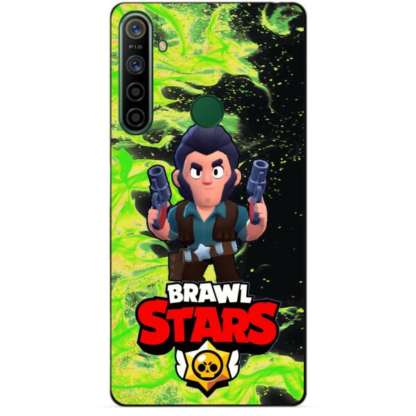 

Силиконовый чехол бампер Candy для Realme 5i с Героем Brawl Stars Кольт