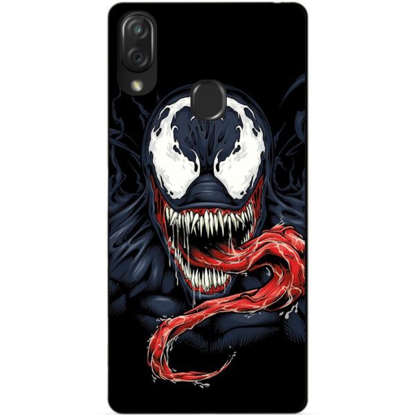 

Силиконовый бампер чехол Candy для ZTE Blade V10 Vita с рисунком Веном