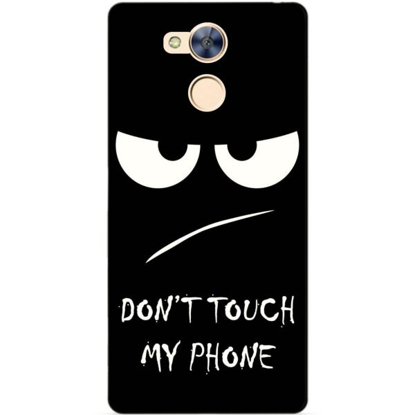 

Чехол силиконовый бампер Candy для Huawei Honor 6a с рисунком Dont touch