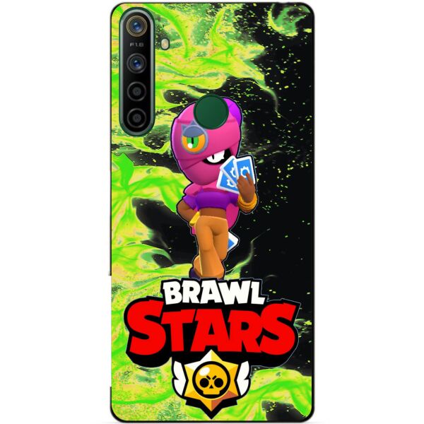 

Силиконовый чехол бампер Candy для Realme 5i с Героем Brawl Stars Тара