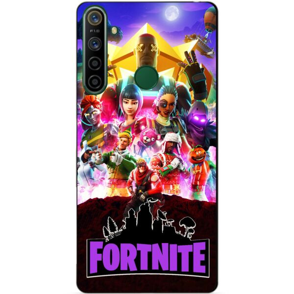 

Силиконовый чехол бампер Candy для Realme 5i с рисунком Fortnite