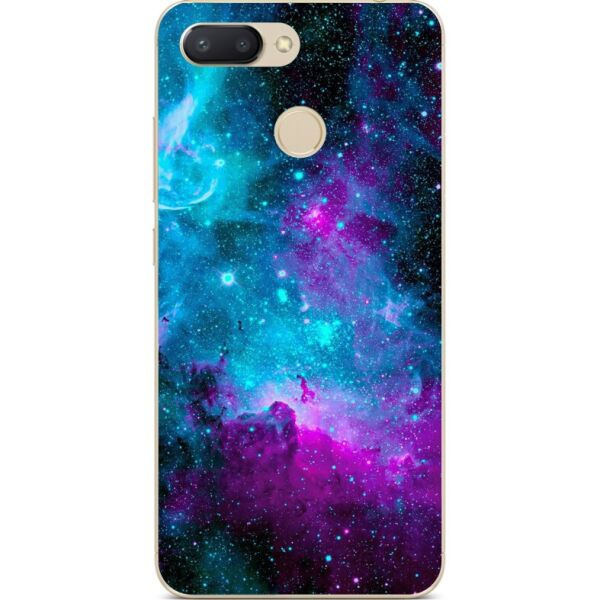 

Силиконовый бампер чехол Candy для ZTE Blade V9 с рисунком Галактика