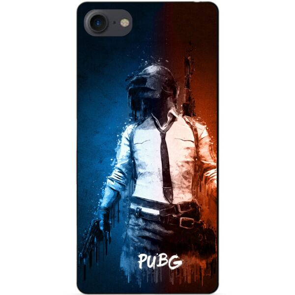 

Силиконовый бампер чехол Candy для Iphone 7 с рисунком PUBG