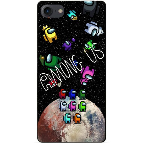 

Силиконовый бампер чехол Candy для Iphone 7 с рисунком Амонг Ас