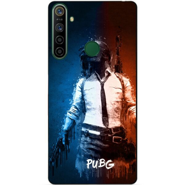 

Силиконовый чехол бампер Candy для Realme 5i с рисунком PUBG