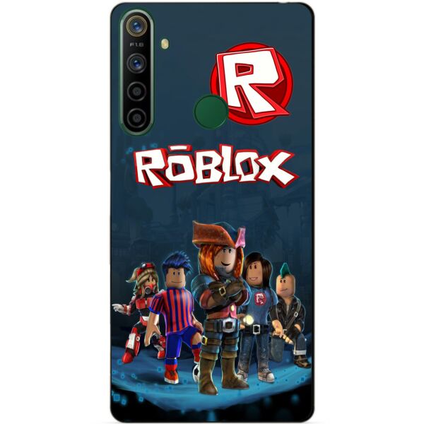 

Силиконовый чехол бампер Candy для Realme 5i с рисунком Roblox