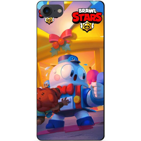 

Силиконовый бампер чехол Candy для Iphone 7 с рисунком Бравл Старс Веселые каникулы Лу