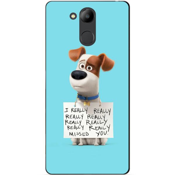 

Чехол силиконовый бампер Candy для Huawei Honor 6с Pro с рисунком Пес Макс