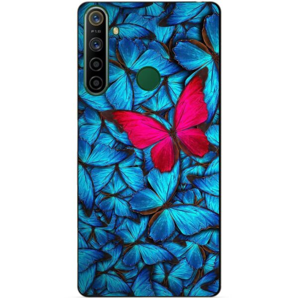 

Силиконовый чехол бампер Candy для Realme 5i с рисунком Бабочки