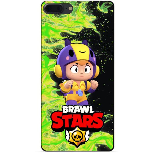 

Силиконовый бампер чехол Candy для Iphone 8 Plus с Героем Brawl Stars Беа